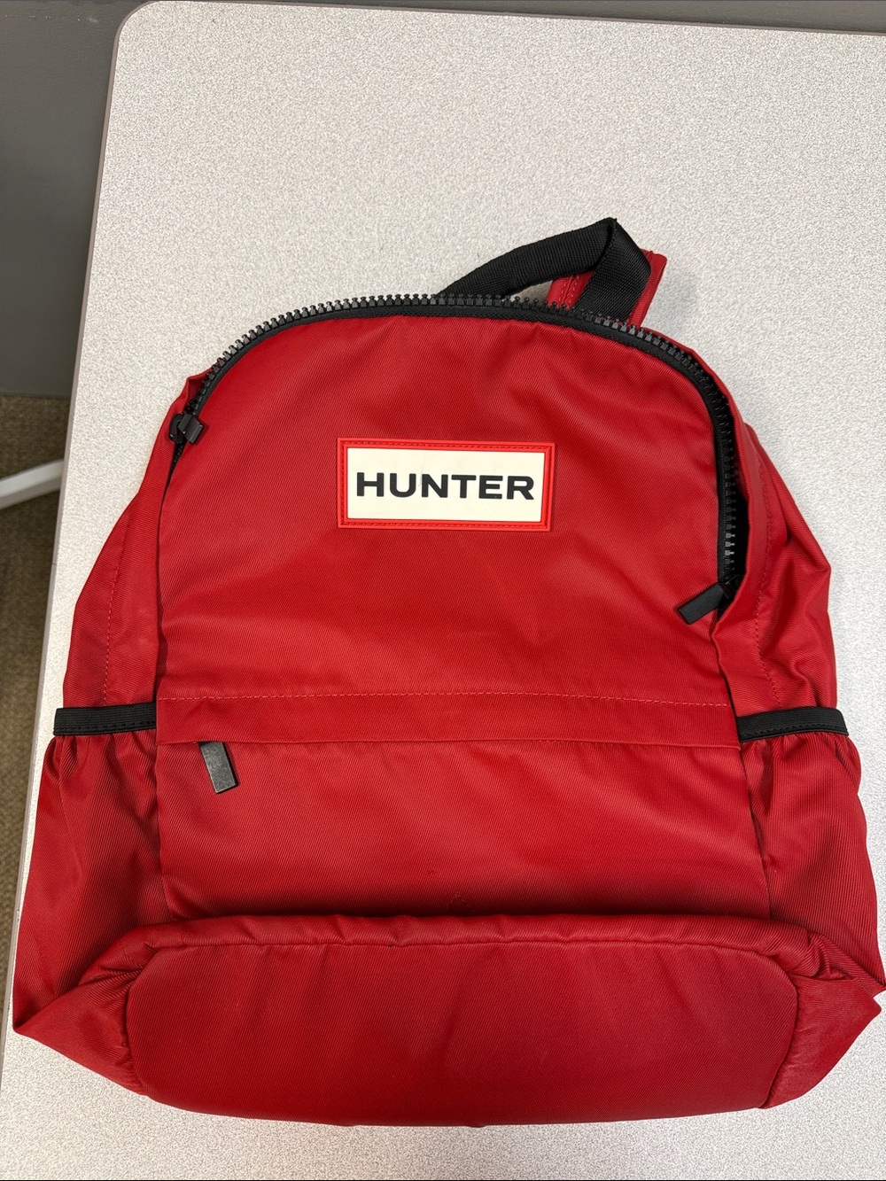 Hunter Original Nylon Small Backpack - Military Red (UBB5028KBM)